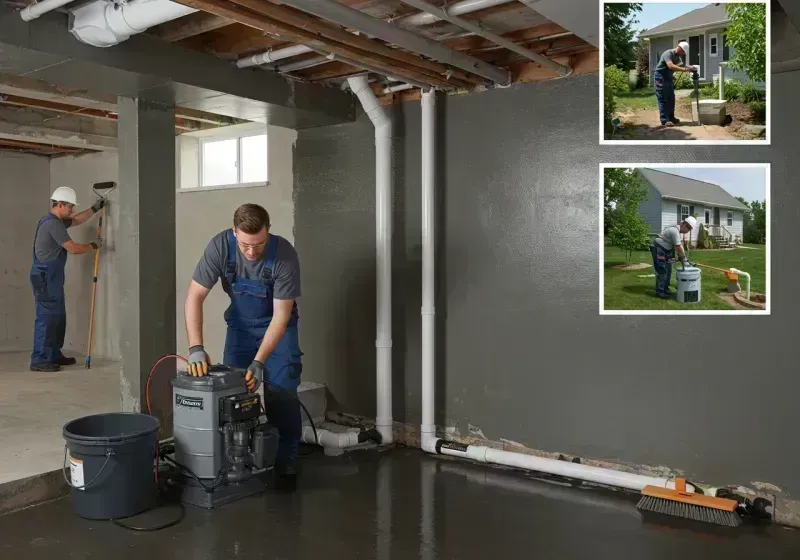 Basement Waterproofing and Flood Prevention process in Montgomery, IL